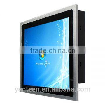 Aluminium Alloy Shell 15inch Embedded Touch Screen Panel pc With 5-wire Resistive Touchscreen photo-3