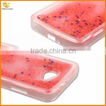 china supplier glitter liquid tpu cover case for lg k5