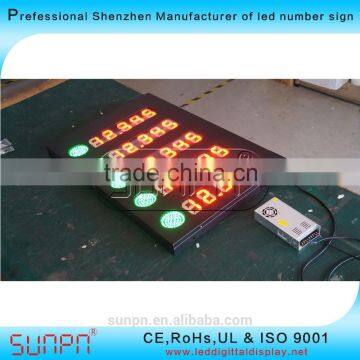 Australia led count weight sign outdoor led weight board