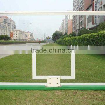 Indoor clear glass basketball backboard