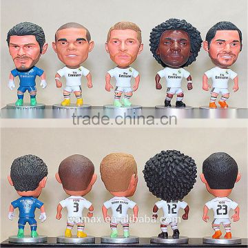 Kodoto football player figure custom made soccer player toy figurines 3d toys