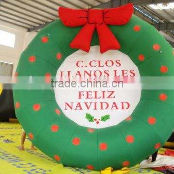 2016 Selling small inflatable christmas decoration for activity