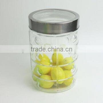 Classical Glass Food Container With Metal Cover photo-5
