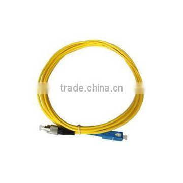 Single mode Simplex sc to fc Fiber Patch Cord for FOS / LAN / FTTH