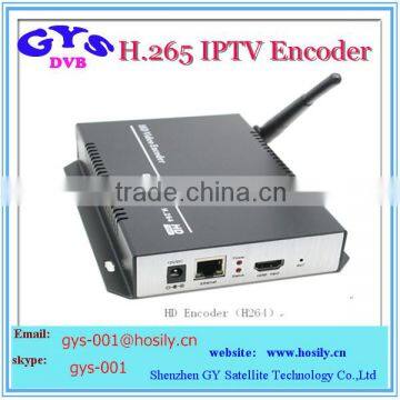 New HD h.265 encoder for iptv product can support 1080P