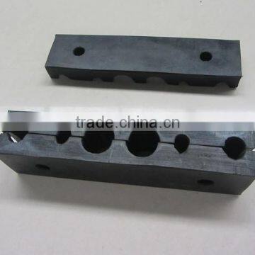 Rubber fixing clips for industrial use