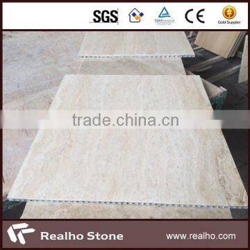 Travertine & Aluminum Honeycomb Panel Composite Marble Tile photo-2