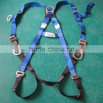 Waist D-rings on harness