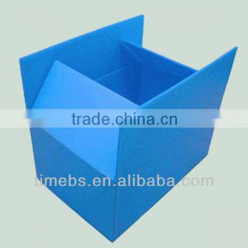 Collapsible coroplast pp box