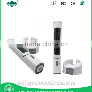 CE/RoHs Passed Flashlight Radio & Solar Flashlight Charger & Dynamo Charger for Camping photo-4