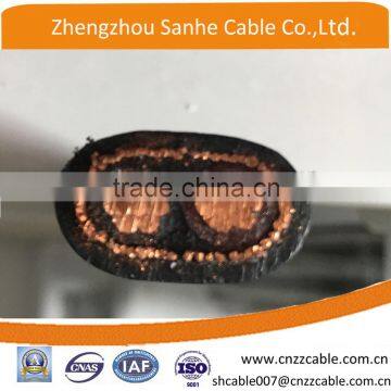 copper conductor concentrico cable 2*8awg for Dominica