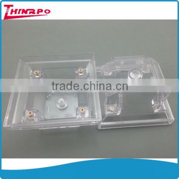 90*90*50mm plastic transparent/clear cover/lid IP65 waterproof enclosure/housing/case from