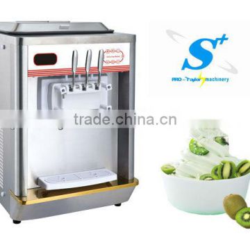 2+1 mixed flavours counter top ice cream soft serve machine