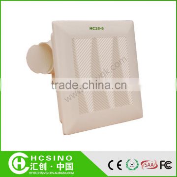 Full ABS Plastic Shutter Bathroom Square Ventilation Exhaust Fans