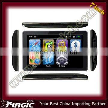 new 7 inch car gps navigation free map