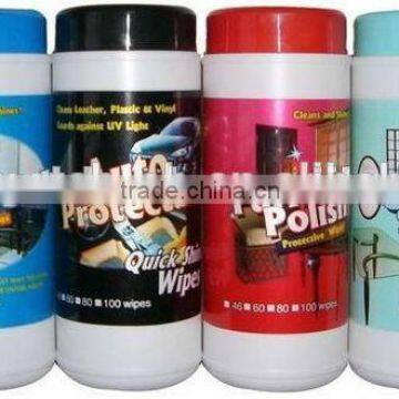 Household Cleaning Wet Wipe in Tube Canister, Tissue, Cleaning Cloth Towel, China Factory photo-5