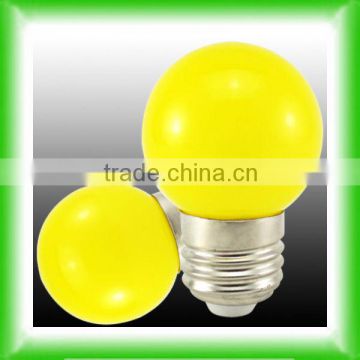 PC cover colorful G40/G45 LED globe bulb