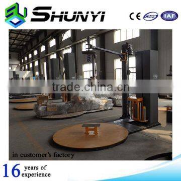 New Condition Pallet Wrapping Machine With Top Platen