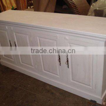 white colour side board