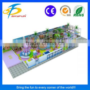 Hot sale indoor PVC flooring playground children games for christmas