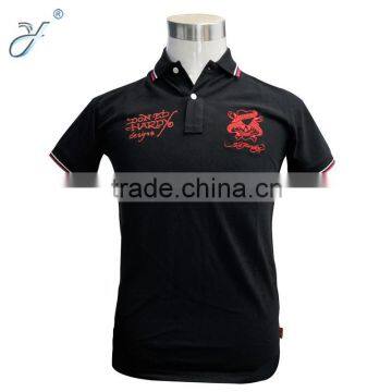 Customised Embroidery Hip Hop Polo Shirts Street Style Polo Shirts Polo Uniform