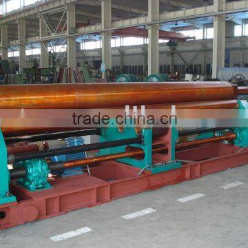 long size mechanical hand-operated plate bending rolling machine