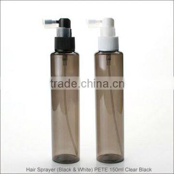 Hair Sprayer Cap PET 150ml Long Black