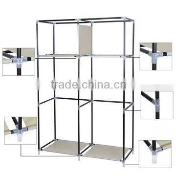 Cheap Folding Strong Lightweight Manufature Wardrobe Closet Furniture for Quilt Clothes Organizer