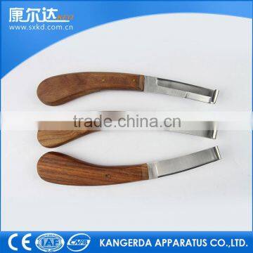 folding hoof knife for animal