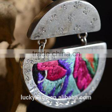 Fashion Pendant Necklace Jewelry Embroidery Miao Necklace Used for Women Clothing