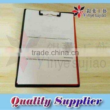 Fashional PP Plastic Strong Clip File Folder for promotion