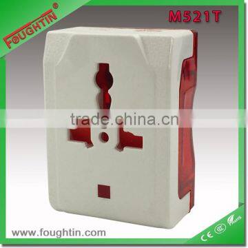 13A Multi Socket Adaptor World Travel Socket