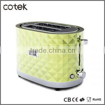 Home Appliance Diamond design toaster with extra wide slots