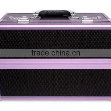 Fashion design aluminum makeup case