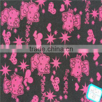 Canceled order ready goods printed CVC/TC canvas fabric for bags