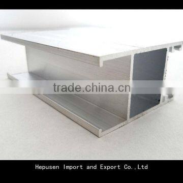 Aluminum extrusion mill finish for window or door