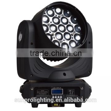 19*12w led wash moving head dj nightclub lightings