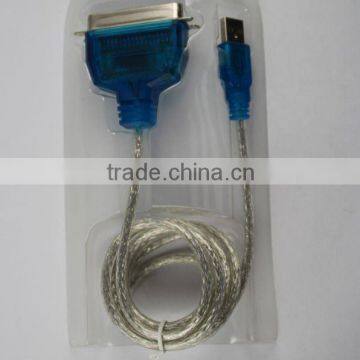 USB to Parallel Adapter Cable IEEE 1284 With Usb Printer Cable photo-3