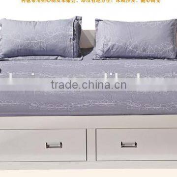 Modern Style MDF Bed That Also Could Be Sofa