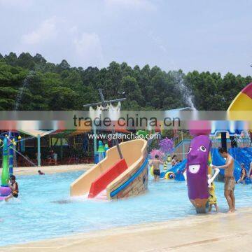 Cartoon features Fiberglass water spray of water park equipment at good price