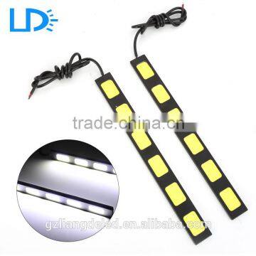 New fashion car daytime running light 6 leds drl led light bar