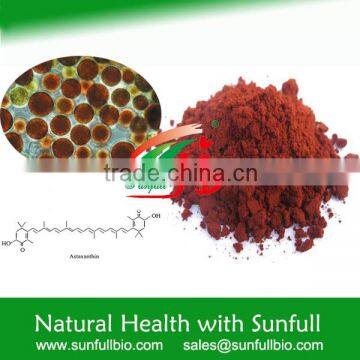 Strong anti-oxidant Haematococcus pluvialis Astaxanthin Powder 3%