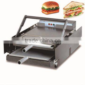 220v electric commerical double layer hamburger heating machine sandwich machine bread baking machine