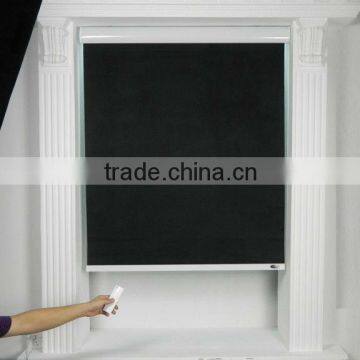 Electric Blackout Roller Blinds With Remote Controller photo-2