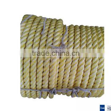 3 strand polypropylene/polyester mixed rope