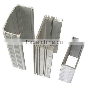 mill finish aluminum heat sink profile