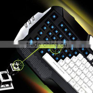 Cool 3 Colors Led Light Gaming Computer Keyboard in Shenzhen photo-4