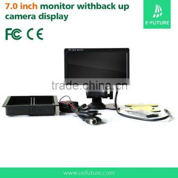 7 Inches Rear View Mirror Car Monitor/stand Alone Bracket photo-5