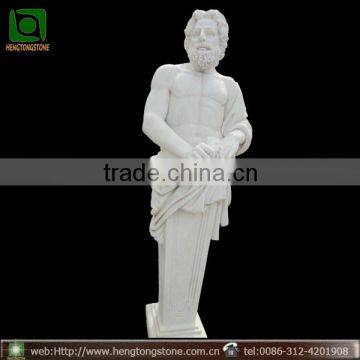 White Marble Man Figure Statue