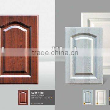 new design beautiful pvc mdf door for kitchen cabinet